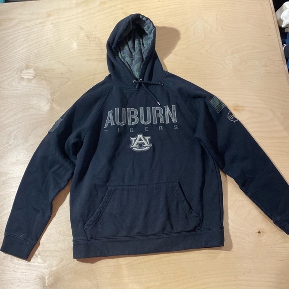 Colosseum Auburn Tigers Black Hoodie Medium (NL) - Picture 4 of 8